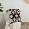 Deerlux 16" Throw Pillow Cover with Tufted Blue & White Geometric Pattern and Corner Tassels with Filler QI004306.GC.K - alternate 4